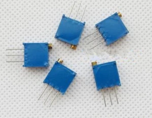 10 piezas 20K 203 3296W Potenciómetro Variable Ajustable Multivuelta Recortadora - Imagen 1 de 1