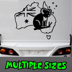 Australia Koala Sticker Car Decal Southern Cross Australian Animal Country Bear - Picture 1 of 4