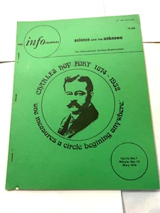 Das INFO Journal Wissenschaft und die unbekannte Zeitschrift Charles Hoy Fort 1874-1932 - Bild 1 von 8