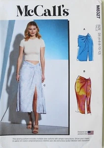 McCalls 8327 Misses Knit Skirts Sewing Pattern Sz 4-12 - Picture 1 of 1
