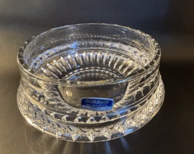 Vintage Gorham Lyric Nachtmann German Crystal Serving Bowl 5.5" - Image 1 of 4