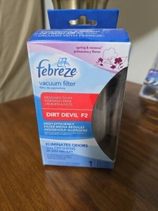 Dirt Devil F2. Febreze Vacuum Filter. Spring & Renewal. 1 Filter. - Picture 1 of 5