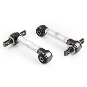 Silver Adjustable Rear Suspension Control Camber Arm For Honda Civic EG EK 88-01 - Picture 1 of 6