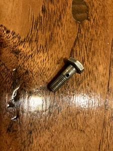 AN4 Speciality Bolt with Drilled Grip, Carburetor Throttle Wire Lockdown - Picture 1 of 1