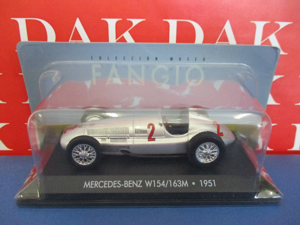 Die cast 1/43 Modellino Auto Mercedes-Benz W154/163M GP Argentina 1951 Fangio - Immagine 1 di 1