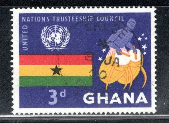 GHANA GOLD COAST STAMPS USED 879CA - Image 1 of 1