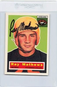 1994 Topps Archives 1956 #75 Ray Mathews Steelers Signed Auto *K7669 - Picture 1 of 2