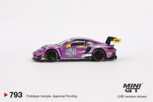 MINI GT 1:64 911 GT3 R #27 HubAuto Racing 2023 LHD Diecast Model car - Picture 1 of 3