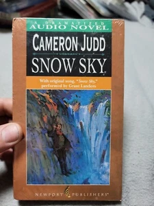 Cameron Judd Snow Sky audio novel new in factory sealed Package - Picture 1 of 6