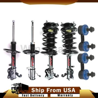 Se adapta a Toyota Corolla 1993 6x conjunto de puntal barra estabilizadora kit de enlace Foto 1 de 4