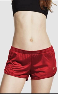 Tesla rote kurze Shorts Größe L (Large) IN HAND, **SOFORTVERSAND** - Bild 1 von 1