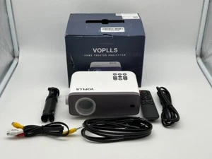 Mini Projector VOPLLS WiFi Bluetooth 1080P Full HD 9500L Video Projector - Picture 1 of 5