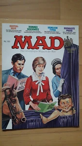 Alemán MAD Nº161 - EXCELENTE Z0-1 ORIGINAL BSV COMICHEFT Sátira Alfred E. Neumann - Imagen 1 de 3