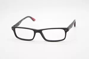 NEW RAY-BAN RB 5277 2077 BLACK RED AUTHENTIC EYEGLASSES 52-17 - Picture 1 of 4