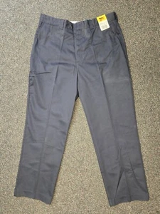 Work n' Sport Quality Work Pants Twill Navy Blue 38x30 NWT - Picture 1 of 8