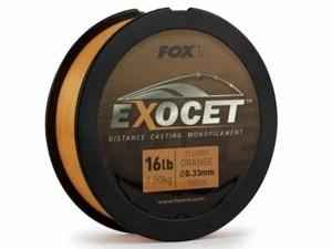 Fox Exocet Distance Casting Fluoro Orange 1000m Monofilament Carpe - Photo 1/1