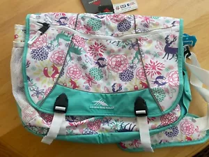NWT HIGH SIERRA TANK Lap Top bag Carry On RARE Woodland Creatures Deer Fox - Picture 1 of 4