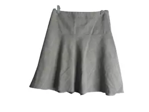 Falda de negocios Mossimo A Line negra gris a cuadros para mujer talla 2 - Imagen 1 de 9