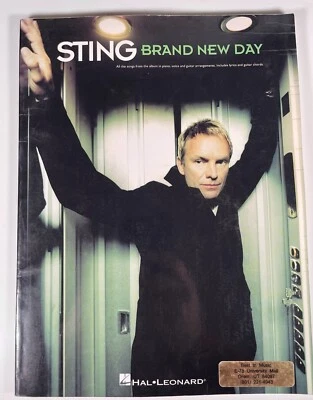 Songbook Sheet Music Piano Sting Brand New Day Voice Guitar Hal Leonard EMI - Image 1 of 4