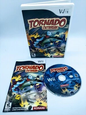 Tornado Outbreak (Nintendo Wii) Complete W/Manual, Very Good Condition  - Image 1 of 2