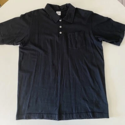 Camber #710 поло черный карман рубашка XL высокий XLT 100% хлопок - Изображение 1 из 4