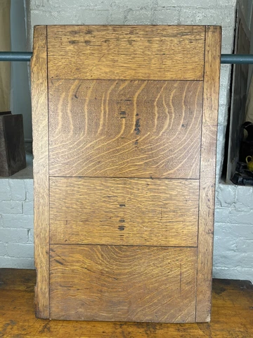Antique Oak Door or Lid 27 3/4" x 16 5/8"W ~ C.1910 Furniture, Pantry, Kitchen? Cover
