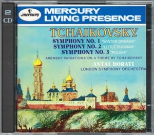 Antal DORATI: TCHAIKOVSKY Symphony No.1 2 3 ARENSKY MERCURY LIVING PRESENCE 2CD - Bild 1 von 1