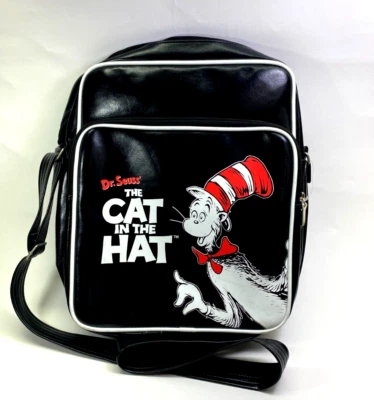 Bolso de hombro grande Dr. Seuss' The Cat in the Hat negro Foto 1 de 4