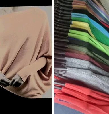 NEW WOMENS ITALIAN LAGENLOOK SLOUCH BATWING LONG SLEEVE CASUAL SOFT KNIT JUMPER - Image 1 of 4