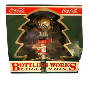 VTG 1992 Coke Bottling Works "North Pole Express" Santa Blimp Ornament - Picture 1 of 7