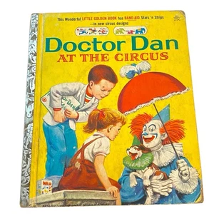 DOCTOR DAN at the CIRCUS Little Golden Book #399 1960 HC 1st Edition "A" - Bild 1 von 5