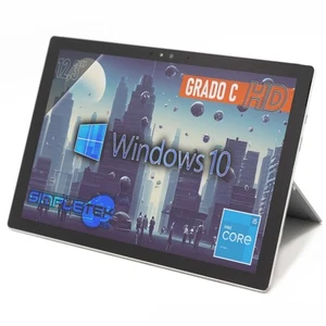 Microsoft Surface Pro 4 i5 8GB SSD 256GB Windows 10 Touch Screen/Touchscreen - Picture 1 of 8