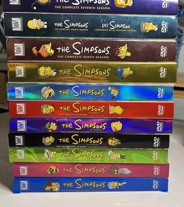 The Simpson - Season 1 To 17 (DVD, Box Set) All Complete, Mint Discs & Rare Oop! - Picture 1 of 20