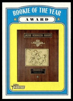 2021 Topps Heritage Rookie Of The Year Award #368 - Image 1 of 2