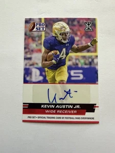 Juego Leaf Pro XRC 2022 #PSA-KA2 Kevin Austin Jr. automático🧢 - Imagen 1 de 2