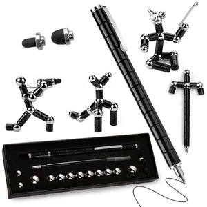 Magnetic Fidget Pen Magnet Stift Gravity Pen Magnet Stift Magnetisch Schwarz DHL - Bild 1 von 20