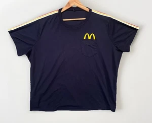 T-shirt McDonald’s unisex blu membro squadra dipendente taglia 3XL logo archi dorati - Foto 1 di 13