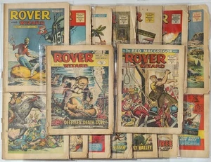 Rover and Wizard Story Paper Pulp Magazine UK 1964-1967 - Picture 1 of 5