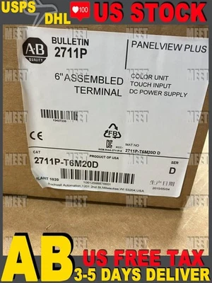 AB 2711P-T6M20D Touchpad Touch Screen PanelView Plus 600 2711P-T6M20D 1pcs - Image 1 of 3