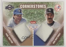 2002 Fleer Platinum Cornerstones Numbered /2000 Don Mattingly Paul Molitor HOF
