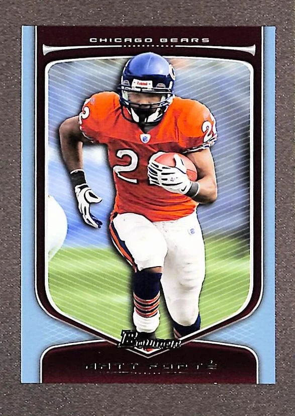 2009 Bowman Draft #39 Matt Forte /199 Blue Chicago Bears - Image 1 of 3