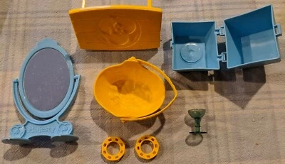 Vintage MLP G1 Dream Castle Accessories.  Incomplete Set Includes One Goblet - Image 1 of 4