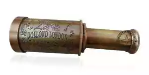 ANTIQUE BRASS TELESCOPE MARINE BRASS SPYGLASS BINOCULARS 7 Inch Best Gift WR - Picture 1 of 5