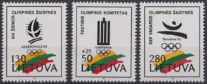 F-EX31270 LIETUVA LITHUANIA MNH 1992 OLYMPIC GAMES BARCELONA. - Picture 1 of 1