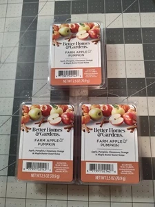 Better Homes &Garden Farm Apple Pumpkin Scented Wax Cubes: 3 Total - Picture 1 of 2