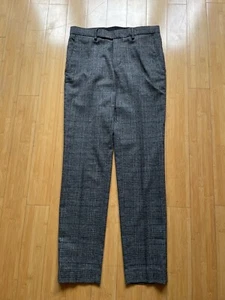 Moss Bros Check Trousers Size 30R - Picture 1 of 8