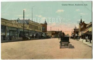 Downtown Center Street, Anaheim CA California Orange Co 1900s - Picture 1 of 1