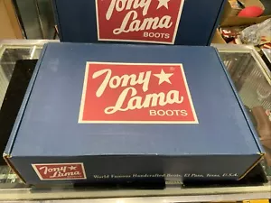 Tony Lama Caiman Crocodile Boots 8EEE - Picture 1 of 12