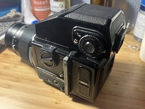 Bronica ETRSI, ZENZANON MC 150/3.5, AE-II Finder, 220F.Back - Picture 1 of 6
