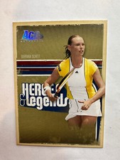 Barbara Schett - 2006 Ace Authentic Heroes & Legends Holofoil Parallel /100 SP
